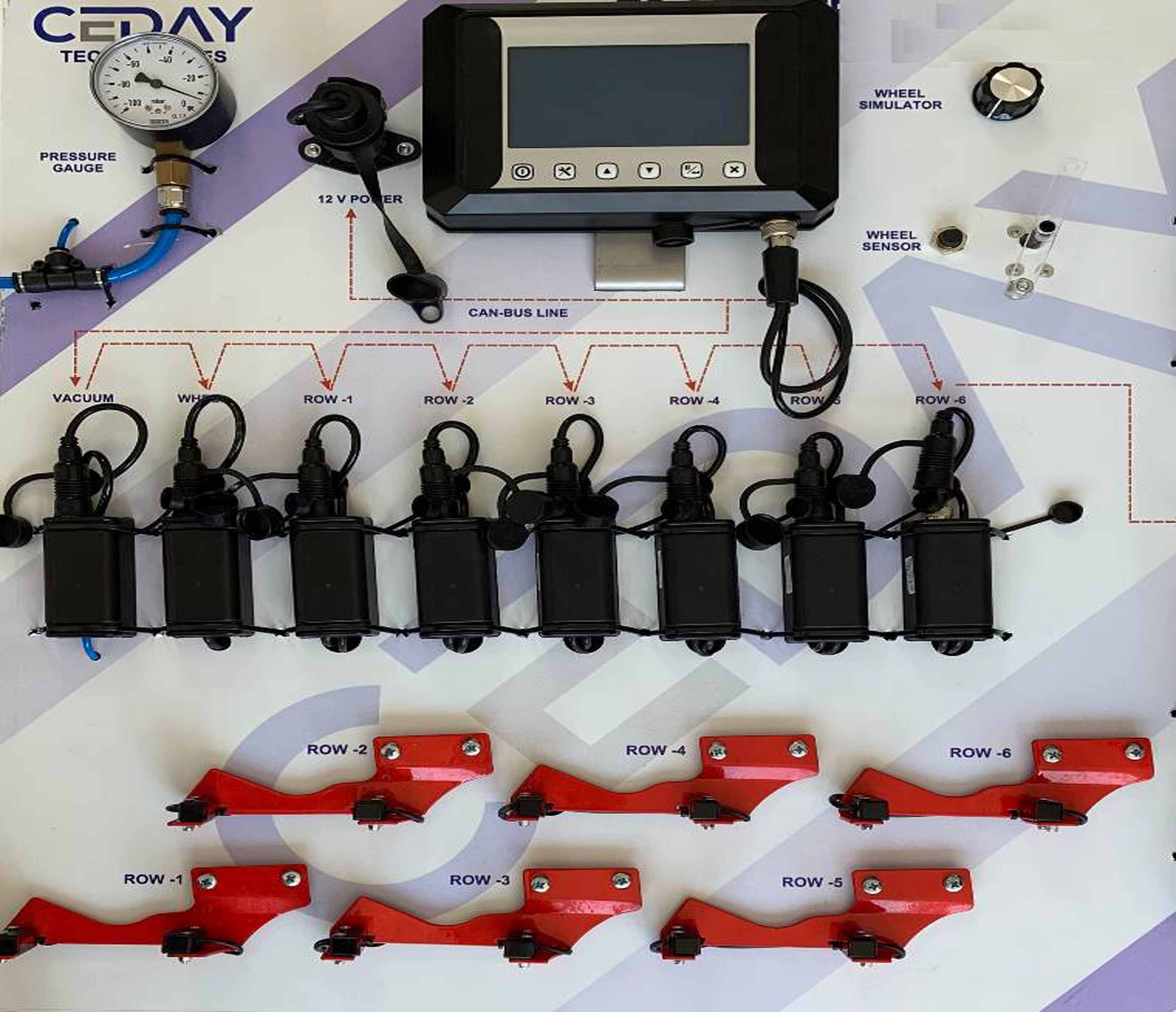 Semeadura de Precisão - TS-20 FLUXO DE SEMENTES E CONTROLE DE DISTÂNCIA ENTRE SEMENTES